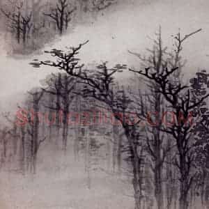 明末清初 邹喆《山水册》国画山水作品图片赏析