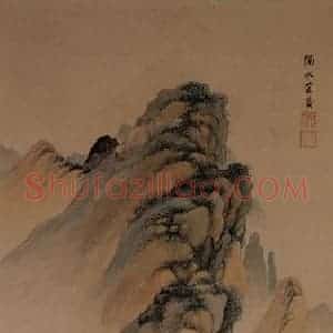 清代 王鉴《仿古山水屏》国画山水写意作品图片赏析