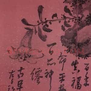 清代 高凤翰《花卉册十二开》国画花鸟作品图片赏析