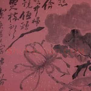 清代 高凤翰《花卉册十二开》国画花鸟作品图片赏析