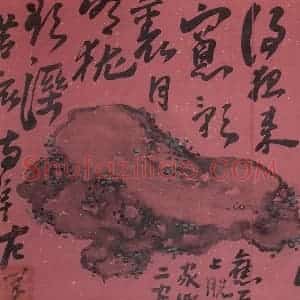 清代 高凤翰《花卉册十二开》国画花鸟作品图片赏析