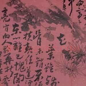 清代 高凤翰《花卉册十二开》国画花鸟作品图片赏析