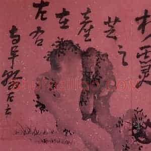 清代 高凤翰《花卉册十二开》国画花鸟作品图片赏析