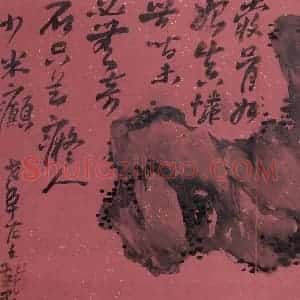 清代 高凤翰《花卉册十二开》国画花鸟作品图片赏析