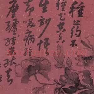 清代 高凤翰《花卉册十二开》国画花鸟作品图片赏析