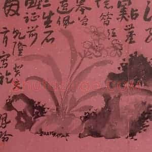 清代 高凤翰《花卉册十二开》国画花鸟作品图片赏析