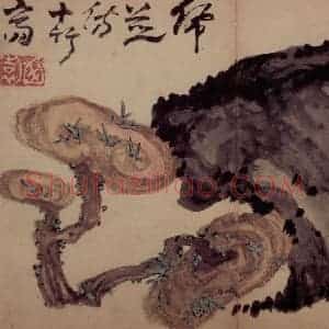清代 高凤翰《书画册》国画花鸟作品图片赏析