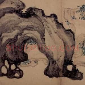 清代 高凤翰《书画册》国画花鸟作品图片赏析