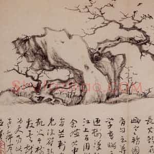 清代 高凤翰《杂画册十开》国画花鸟作品图片赏析