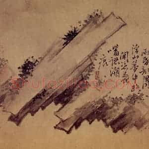 清代 高凤翰《杂画册》国画花鸟作品图片赏析