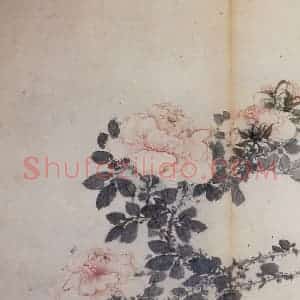 清代 高凤翰《花卉册》国画花鸟作品图片赏析