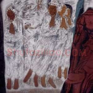 1995年 唐勇力《敦煌之梦》国画人物作品图片赏析