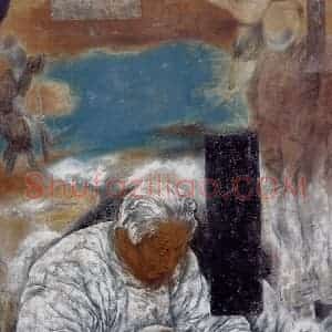 1997年 唐勇力《敦煌之梦》国画人物作品图片赏析