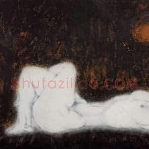 1989年 唐勇力《人体》国画人物作品图片赏析