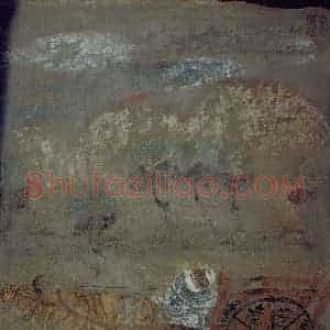 1991年 唐勇力《卖炭翁图》国画人物作品图片赏析