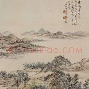现代 张大壮《庐鸿草堂》国画综合作品图片赏析