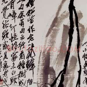 1894年 任颐《群鸭图》国画花鸟作品图片赏析