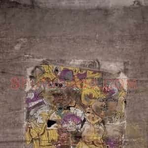 2004年 石虎《方皇》国画人物作品图片赏析