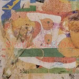 2003年 石虎《玉横》国画人物作品图片赏析