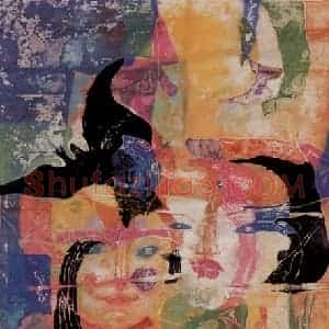 2004年 石虎《灯昼》国画人物作品图片赏析