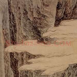 1932年 溥心畲《山水四条屏》国画山水作品图片赏析