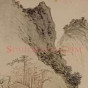 溥心畲《轻舟逸趣》国画综合作品图片赏析