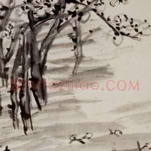 民国 吴昌硕《十二洞天册》国画花鸟作品图片赏析