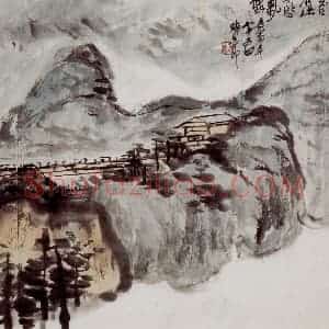 民国 吴昌硕《汗漫境心册》国画花鸟作品图片赏析