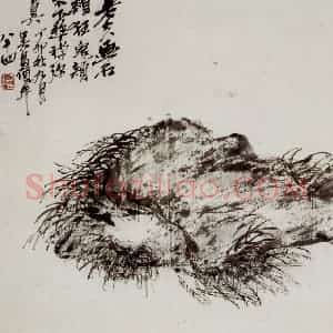 民国 吴昌硕《汗漫境心册》国画花鸟作品图片赏析