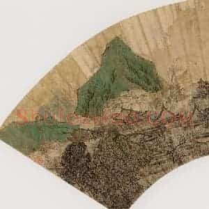 明代 丁云鹏《仙山楼阁图》国画山水作品图片赏析