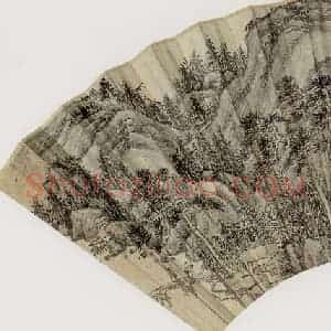 清代 徐枋《山水图》国画山水作品图片赏析