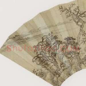 清代 王翚《七树图》国画花鸟作品图片赏析