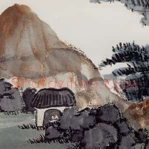无纪年 陈师曾《花卉山水册页》国画综合作品图片赏析