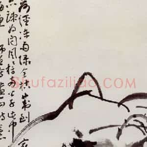 无纪年 陈师曾《荷塘双鹭》国画花鸟作品图片赏析