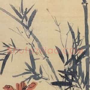 无纪年 陈师曾《花卉四屏》国画花鸟作品图片赏析