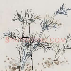 无纪年 陈师曾《杨诚斋诗意图册页》国画花鸟作品图片赏析