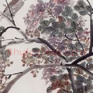1920年 陈师曾《花鸟四屏》国画花鸟作品图片赏析