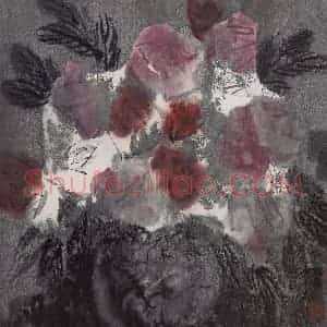 1990年 徐希《泼墨牡丹》国画花鸟作品图片赏析