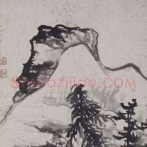 清代 石涛《石涛山水图册》国画综合作品图片赏析