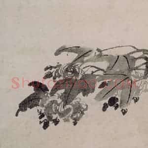 清代 高其佩《高其佩竹石花卉图册》国画花鸟作品图片赏析