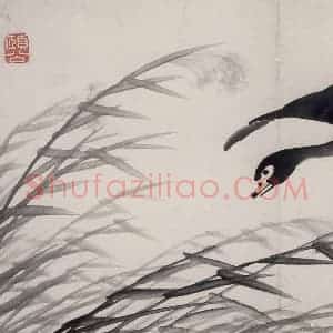 清代 边寿民《边寿民芦雁图册》国画花鸟作品图片赏析