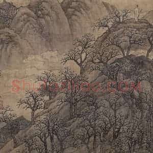 明代 谢时臣《谢时臣仿庐鸿草堂十景图册》国画综合作品图片赏析
