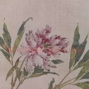 清代 任薰《任薰翎毛花卉图册》国画花鸟作品图片赏析