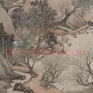 清代 蔡嘉《蔡嘉山水图册》国画山水作品图片赏析