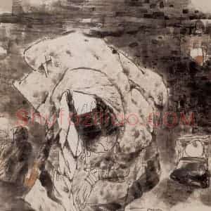 2002年 方增先《客至》国画综合作品图片赏析