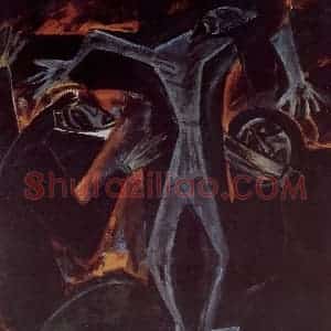 1988年 林风眠《基督》国画人物作品图片赏析
