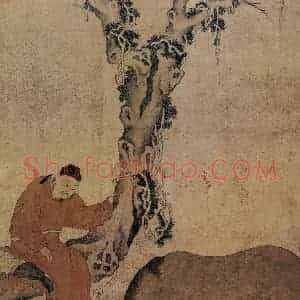 元代 赵麟《相马图》国画综合作品图片赏析