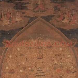 宋代 宋人《画千手千眼观世音菩萨》国画人物作品图片赏析
