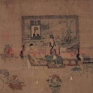 宋代 宋人《人物》国画人物作品图片赏析