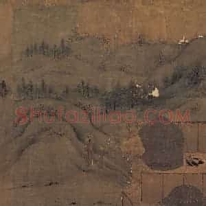 宋代 李唐《文姬归汉图》国画综合作品图片赏析